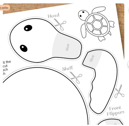 Cut and Glue Games Mouse / Game& Activities for kids